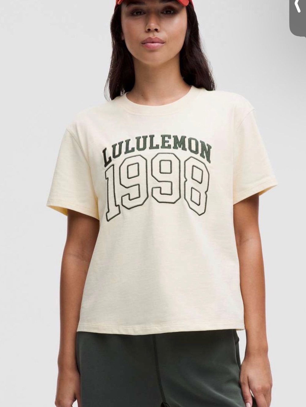 Lululemon Relaxed-Fit Cotton Jersey T-Shirt *Graphic